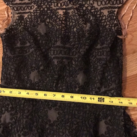 NWT BHLDN Sara Emanuel Presley Dress Black size 6 - Picture 7 of 17